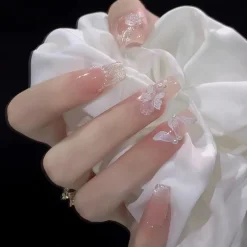 Short Angelic Press On Nails