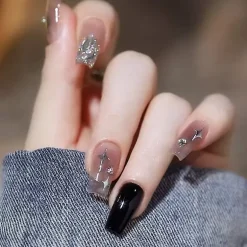 Short Angelic Press On Nails