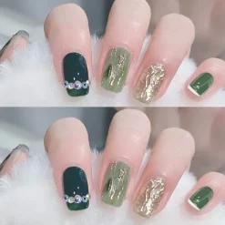 Short Angelic Press On Nails
