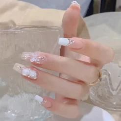 Short Angelic Press On Nails