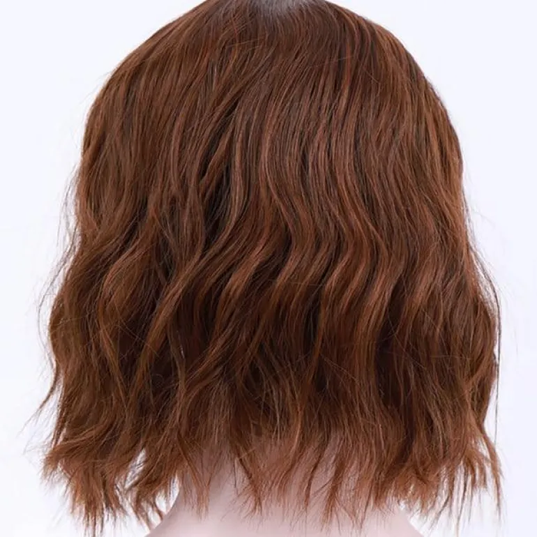 Short Wavy Pastel Wig