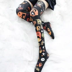 Sickly Pumpkin Stockings