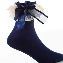Silk & Ruffle Princess Socks