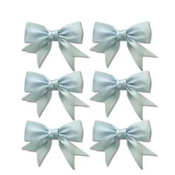 Silk Ribbon Bow Hair Clips
