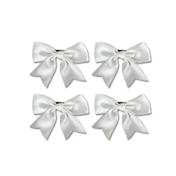 Silk Ribbon Bow Hair Clips