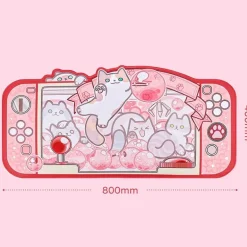 Silly Cat Gaming Mousepad