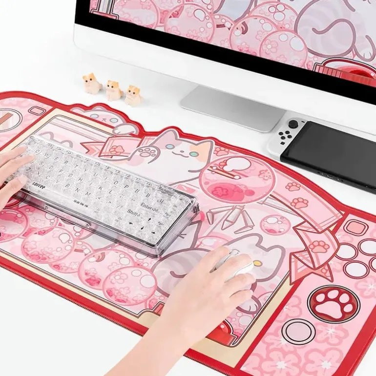 Silly Cat Gaming Mousepad