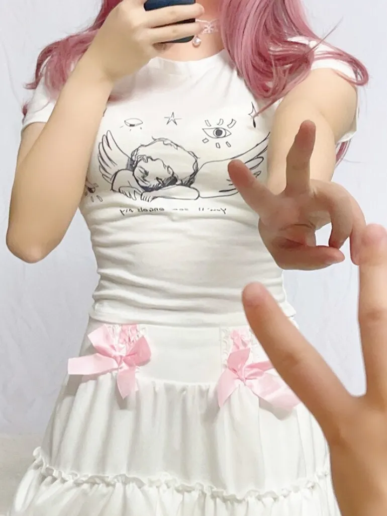 Sleepy Angel Tee