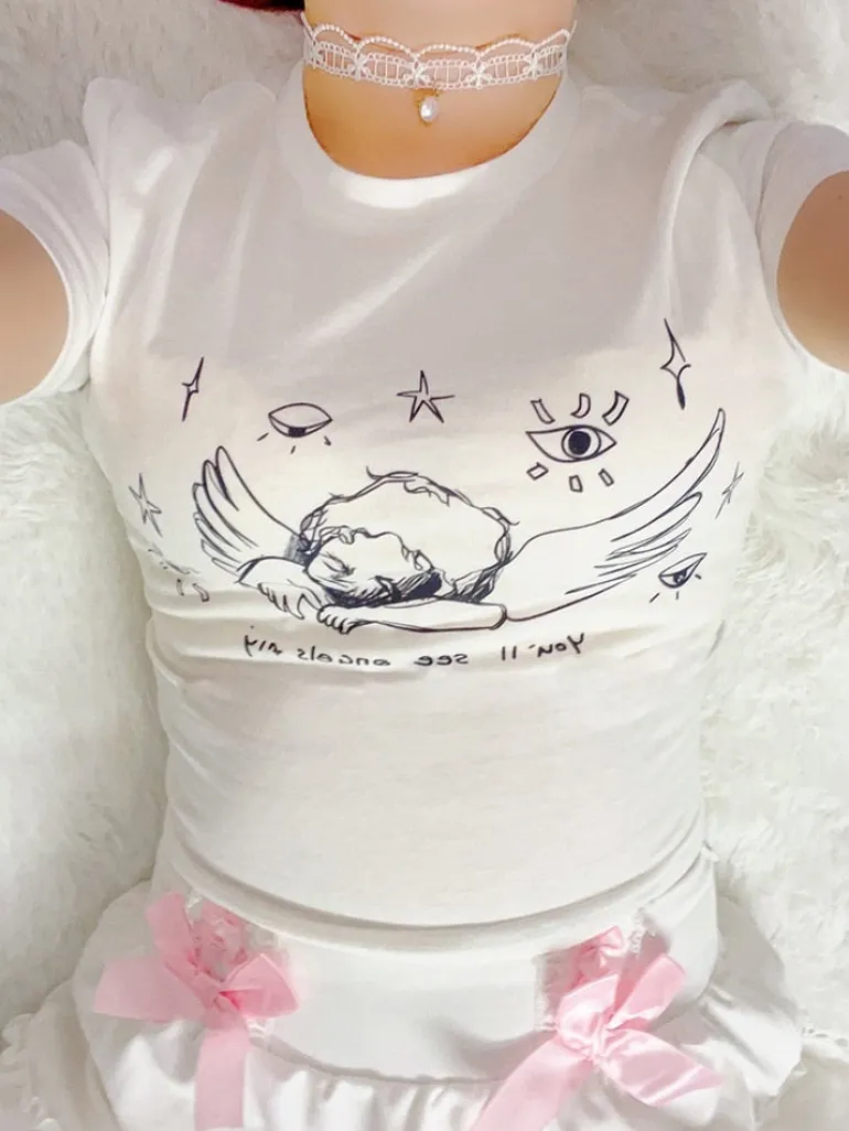 Sleepy Angel Tee