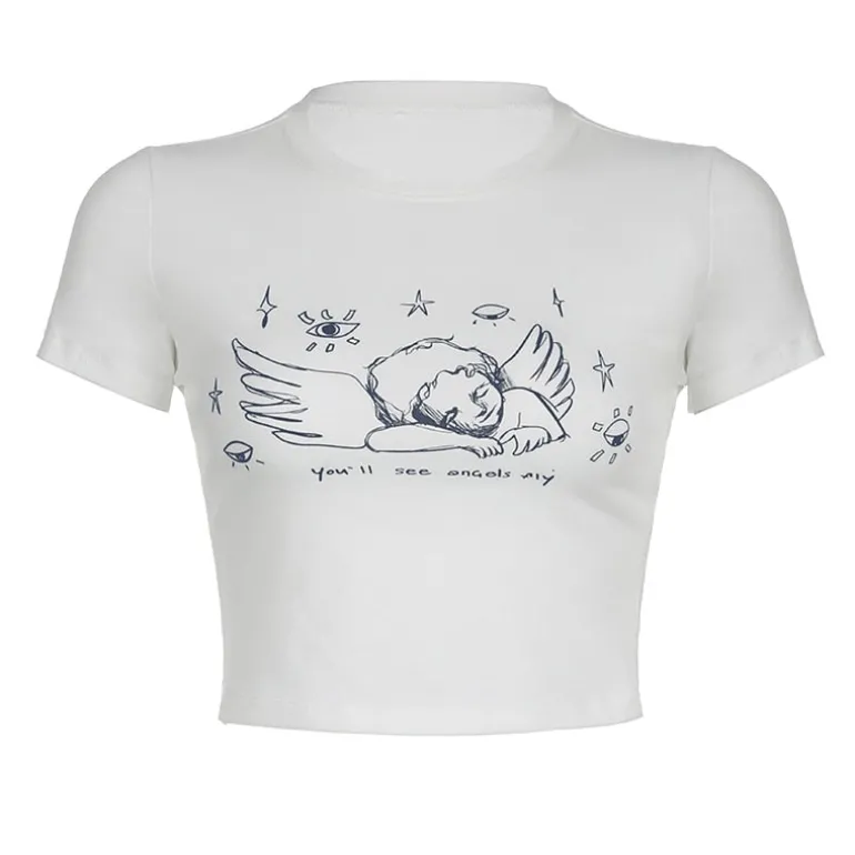 Sleepy Angel Tee