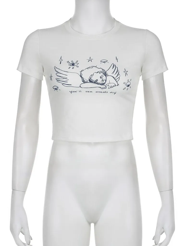 Sleepy Angel Tee