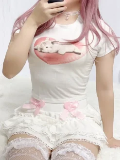 Sleepy Bun Tee