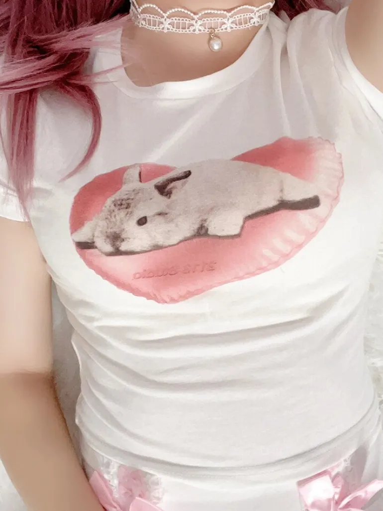 Sleepy Bun Tee
