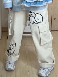 Sleepy Puppy Corduroy Cargo Pants