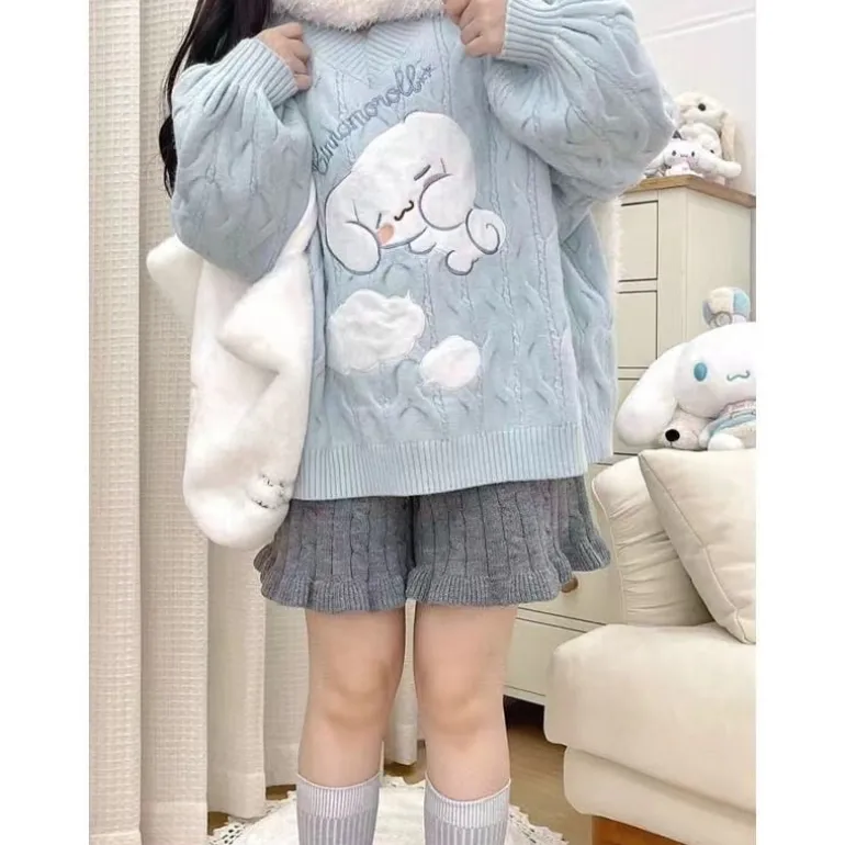 Sleepy Puppy Knit Sweater