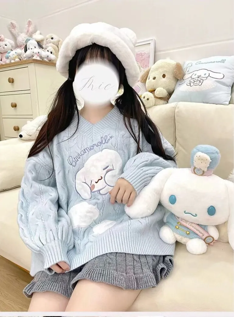 Sleepy Puppy Knit Sweater