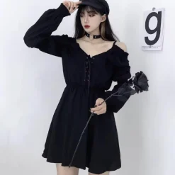 Slouchy Goth Dress