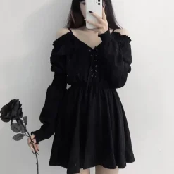 Slouchy Goth Dress