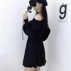 Slouchy Goth Dress