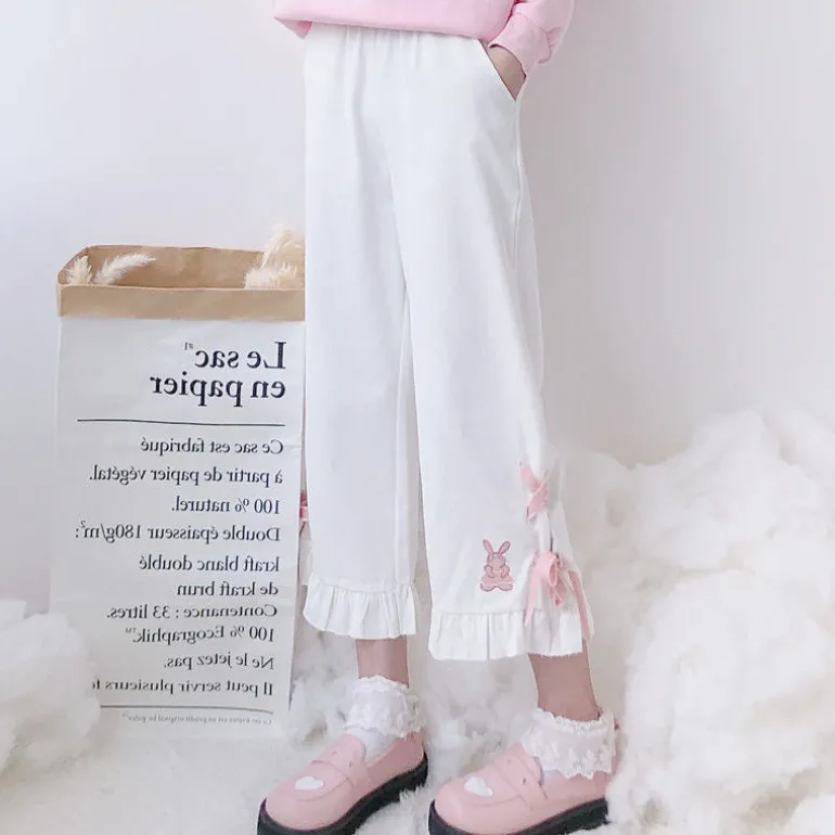 Smol Ruffled Bunny Pants