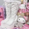 Snowbunny Fur Platform Boots