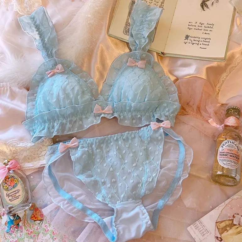 Soft Chiffon Princess Lingerie Set