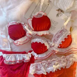 Soft Chiffon Princess Lingerie Set