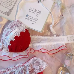 Soft Chiffon Princess Lingerie Set
