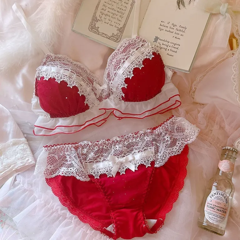 Soft Chiffon Princess Lingerie Set