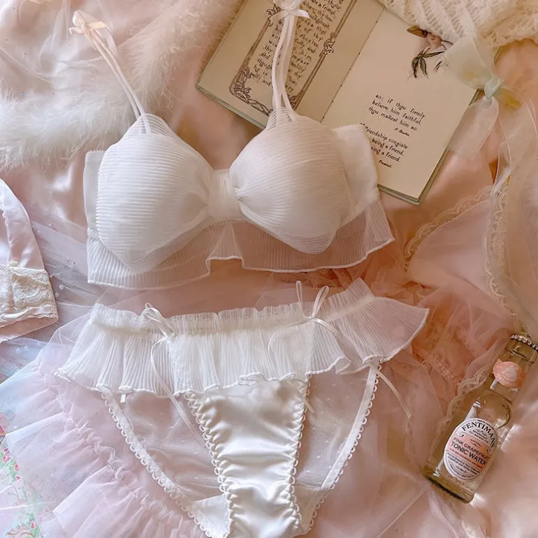 Soft Chiffon Princess Lingerie Set