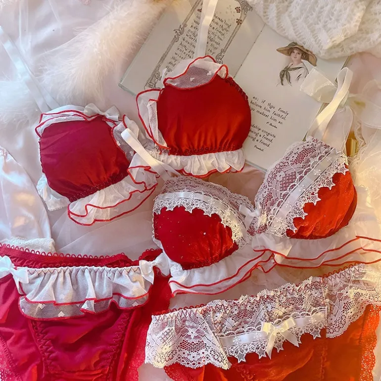 Soft Chiffon Princess Lingerie Set