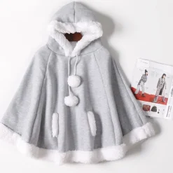 Soft Poncho Cape