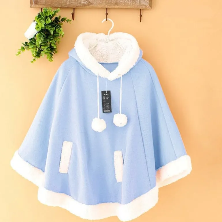 Soft Poncho Cape