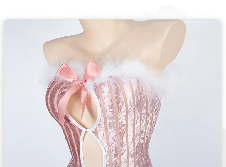 Soft Velour Bunny Set