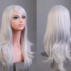 Solid Color Long Wigs