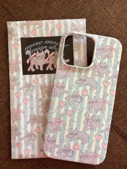 Speckle Kitten iPhone Case