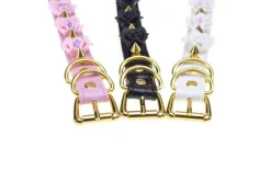 Spiked Floral Collar
