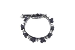 Spiked Floral Collar