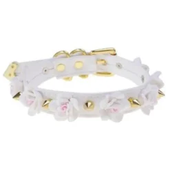 Spiked Floral Collar