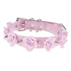 Spiked Floral Collar