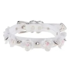 Spiked Floral Collar