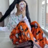Spooky Kitten Halloween Pajama Pants