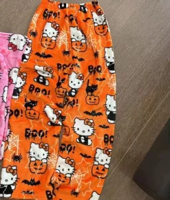 Spooky Kitten Halloween Pajama Pants