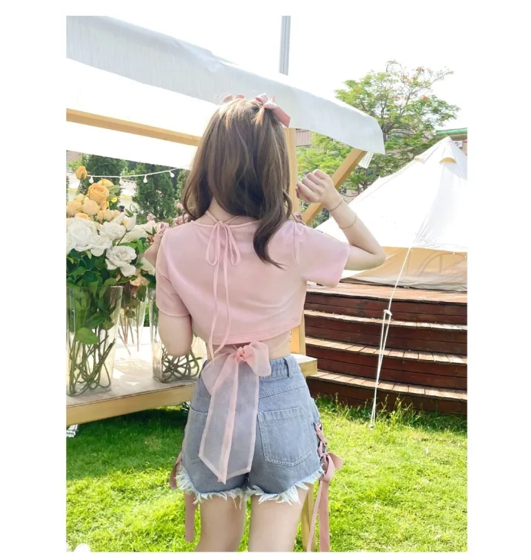 Spring Bunny Crop Top