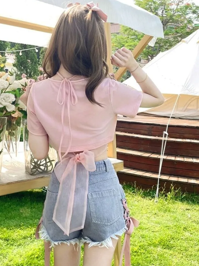 Spring Bunny Crop Top