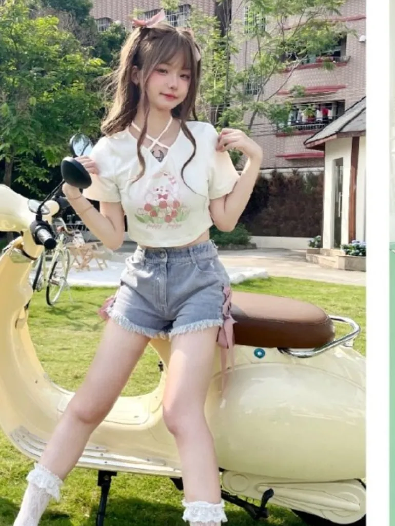Spring Bunny Crop Top