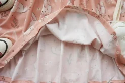 Spring Bunny School Girl Dress