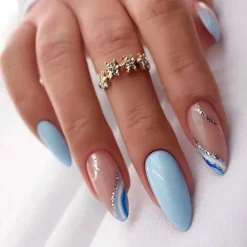Spring Floral Press On Nails