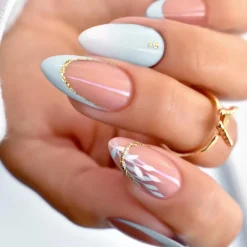 Spring Floral Press On Nails