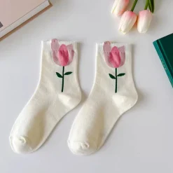 Spring Flower Socks